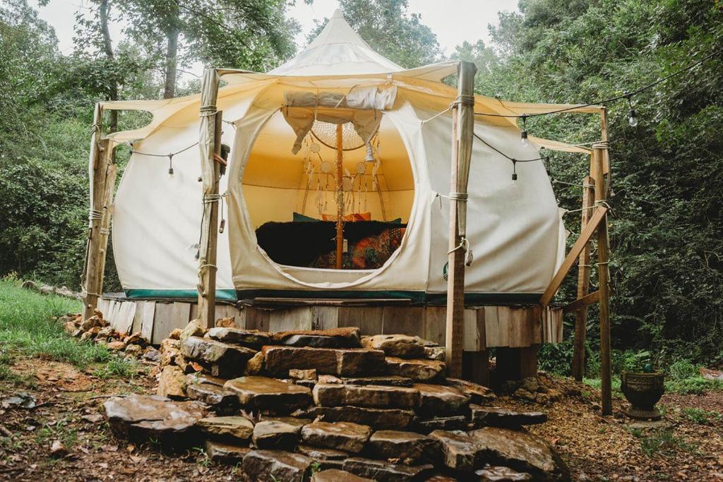 The Pisces-A Stargazing, Luxury Glamping Tent Rogersville Екстериор снимка